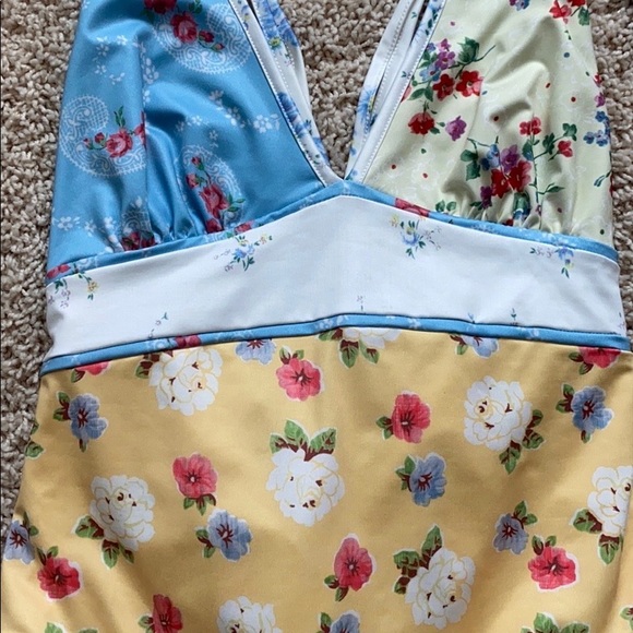 LoveShackFancy Millicent bow swimsuit S - Picture 4 of 7